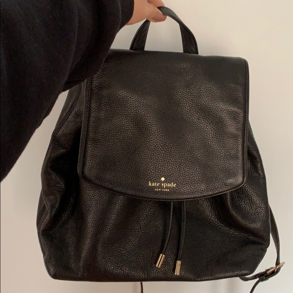 Kate spade leather backpack